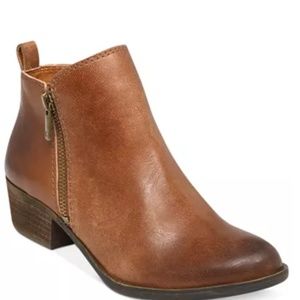 Lucky Brand Women's Basel Bootie 5M in Toffee